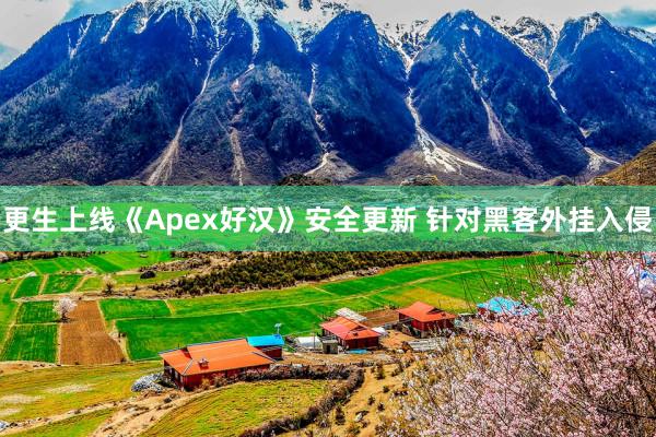 更生上线《Apex好汉》安全更新 针对黑客外挂入侵