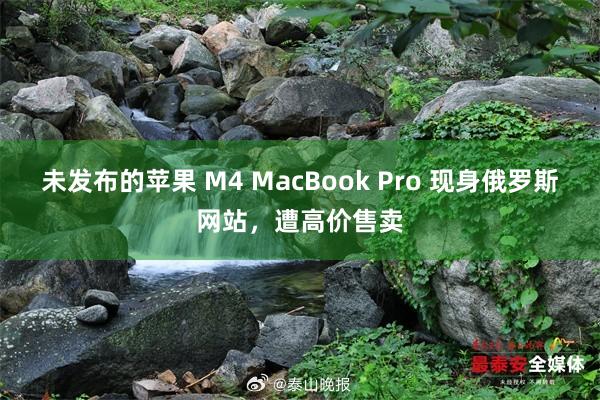 未发布的苹果 M4 MacBook Pro 现身俄罗斯网站，遭高价售卖